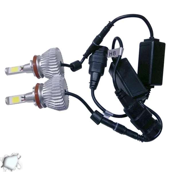LED HID Kit H16 36 Watt 9-36 Volt DC 3600 Lumen 6000k C6 Economy Line GloboStar 06670