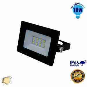 Προβολέας LED Slim Pad 10 Watt 230v Θερμό GloboStar 11113
