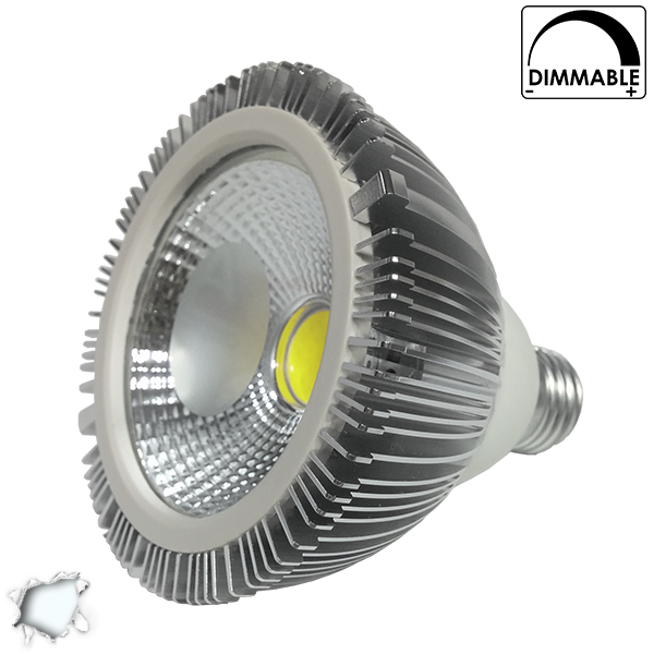 Λαμπτήρας PAR30 COB LED 15 Watt 220 Volt Ψυχρό Λευκό 6000K Dimmable GloboStar 56753