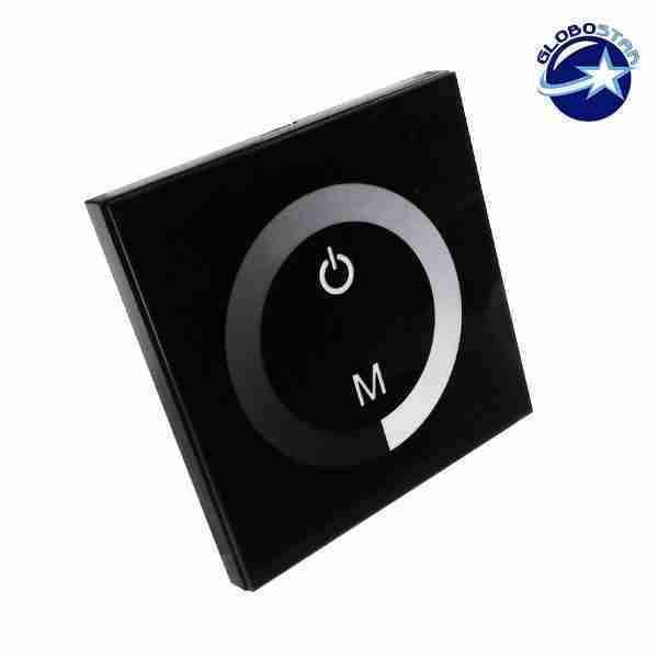 Touch Panel Dimmer Τοίχου 12-24 Volt 144 Watt GloboStar 77410