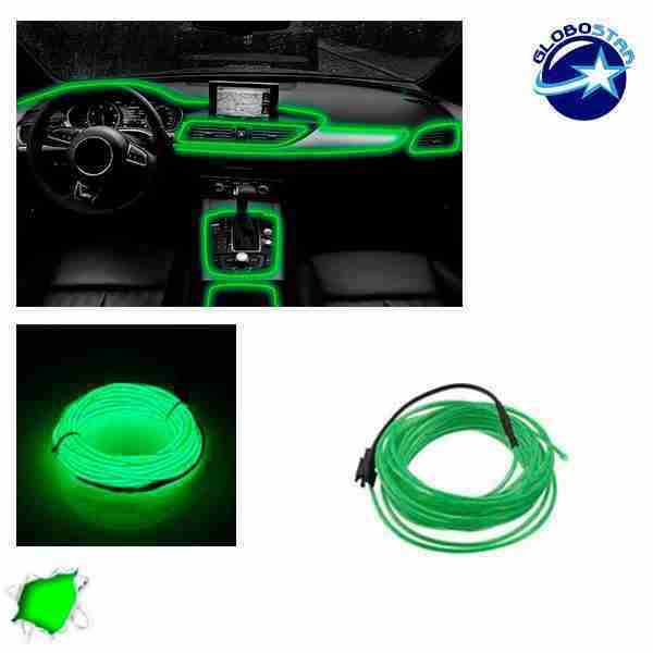 cfcf24 globostar neon string green