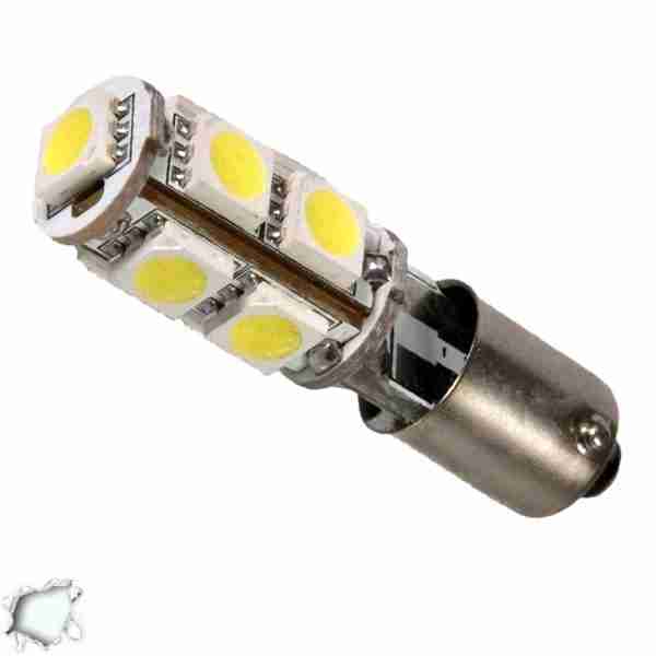Λαμπτήρας LED Ba9s Can Bus με 9 SMD 5050 Ψυχρό Λευκό GloboStar 42000