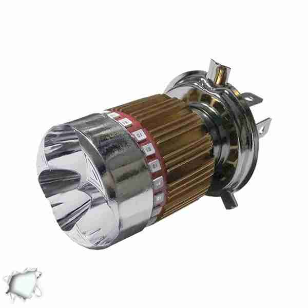 Λαμπτήρας LED Moto Βάση H4 15 Watt 6000k GloboStar 67790