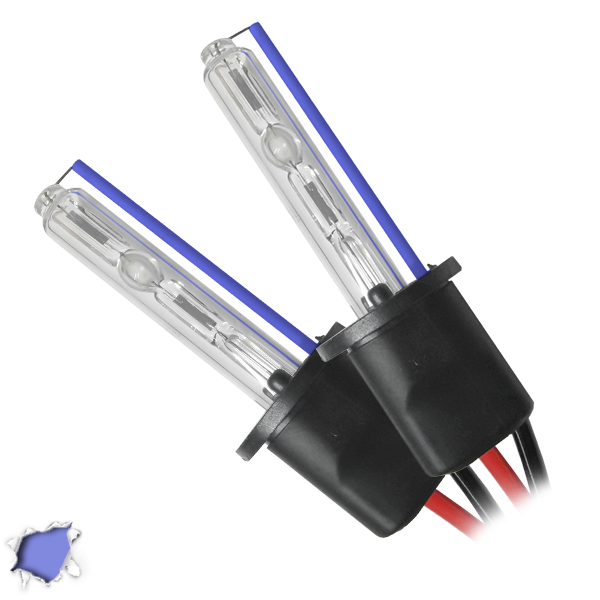 Ζεύγος Λαμπτήρων Xenon με Βάση H1 8000k GloboStar 33000