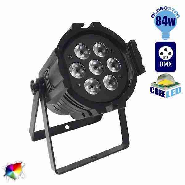 LED PAR Κεφαλή CREE 84 Watt RGBW WASH High Quality DMX512 GloboStar 51112