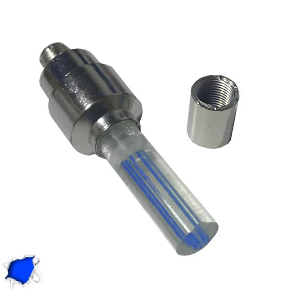 LED Τάπα Βαλβίδας Μπλε GloboStar 35440
