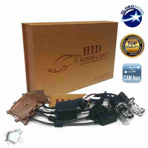 Σετ Φωτισμού Xenon Can Bus 55 Watt 12 Volt H4 Bixenon Slim Ballast 6000k GloboStar 47392