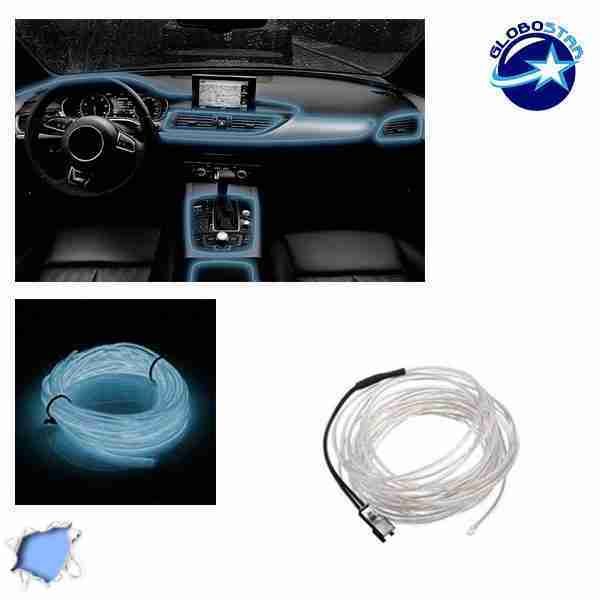 fce272 globostar neon string ice blue white