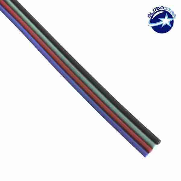 Καλώδιο RGB 4 x 0.25mm² GloboStar 43152