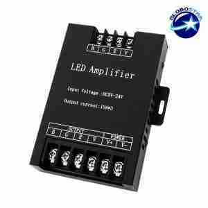 RGB Ενισχυτής Amplifier 360 Watt 5-12-24 Volt Αλουμινίου GloboStar 04037