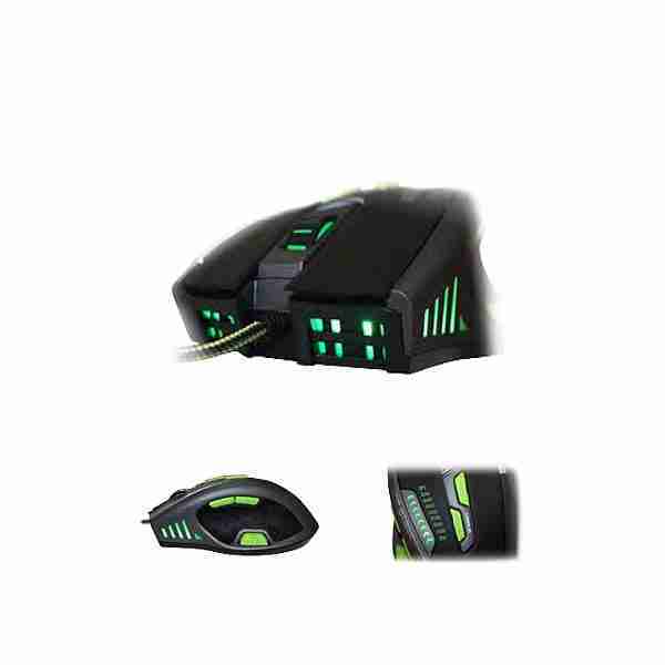 Ποντίκι X9PRO BUDDLE w/Tshirt Gaming KEEP OUT USB Black 11 Keys 8200dpi - Image 3
