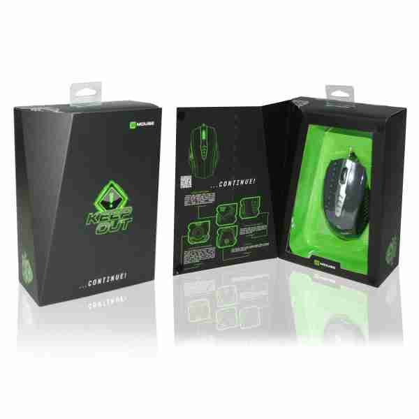 Ποντίκι X5 Gaming KEEP OUT USB Black 6 Keys 3200dpi - Image 4