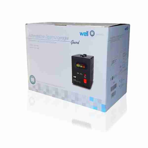 AVR-1500VA WELL ΨΗΦΙΑΚΟ με USB έξοδο GUARD LCD Display Black - Image 2