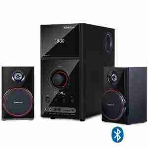 SONIC GEARS BLUETOOTH MULTIMEDIA AUDIO SPEAKERS 2,1 BLACK