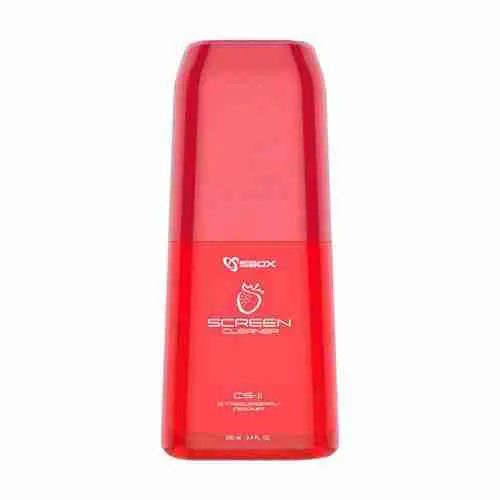 SBOX SCREEN CLEANER WITH MICROFIBER CLOTH STRAWBERRY