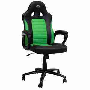 LC-POWER GAMING CHAIR BLACK/GREEN