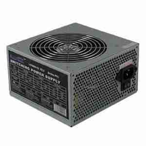 LC-POWER PSU MAX 500W PEAK ATX 120mm FAN APFC 1xPCIE 4xSATA V2,2 SILVER