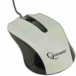 GEMBIRD OPTICAL MOUSE USB WHITE