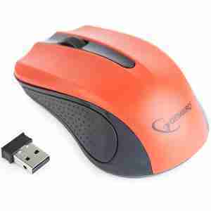 GEMBIRD WIRELESS OPTICAL MOUSE RED