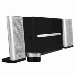 SONIC GEARS 2,1 HI-FI BLUETOOTH SPEAKERS SPACE 7 SILVER