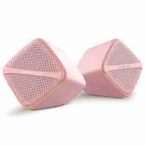 SONIC GEAR SPEAKERS USB DIGITAL AMP + MICRO DRIVER PEACH