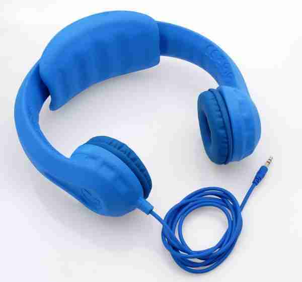 YZSY BUDDY CHILDREN'S UNBREAKABLE HEADPHONES BLUE