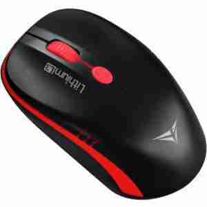 ALCATROZ WIRELESS RECHARGEABLE MOUSE LITHIUM L3 BLACK RED