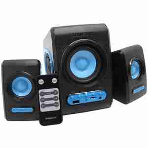 SONIC GEARS USB POWERED XTREME BASS SPEAKERS 2,1 BLACK TURQUILA