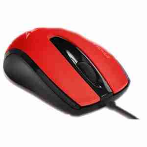 ALCATROZ WIRED SILENT MOUSE STEALTH 3 M.RED