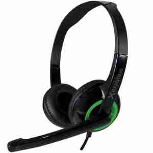 SONIC GEARS STEREO HEADSET XENON 2 LIME GREEN