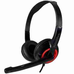 SONIC GEARS STEREO HEADSET XENON 2 F.RED