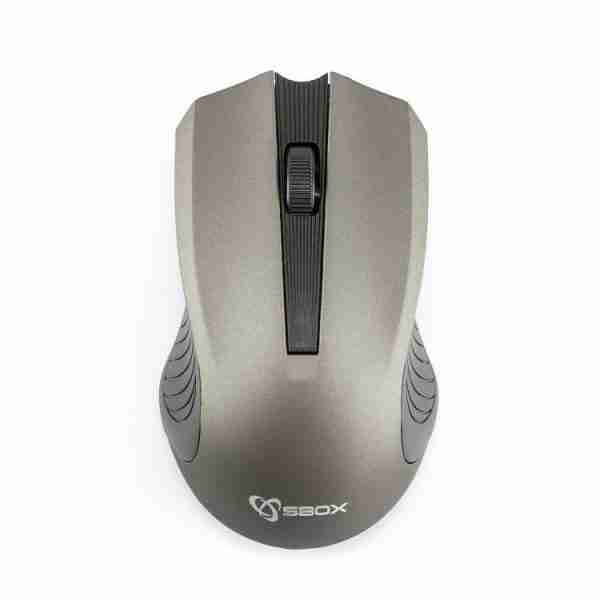 SBOX WIRELESS OPRTICAL MOUSE WM-373 GREY