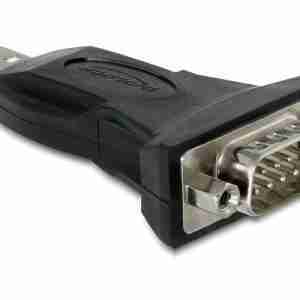 DELOCK Adapter από serial RS-232 σε USB 2.0 type A + 80cm USB καλώδιο