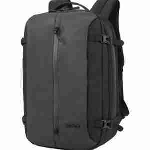 ARCTIC HUNTER τσάντα πλάτης B-00189-BK, laptop, αδιάβροχη, μαύρη