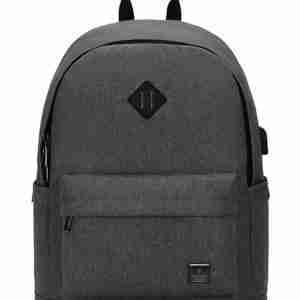 ARCTIC HUNTER τσάντα πλάτης B-00290-BK, laptop, αδιάβροχη, μαύρη