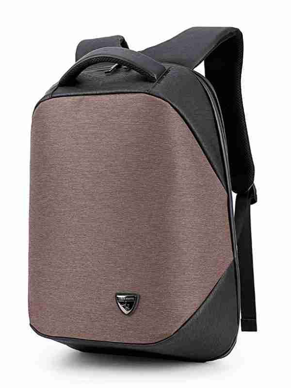 ARCTIC HUNTER τσάντα πλάτης B00193-COF, laptop, USB, αδιάβροχη, καφέ