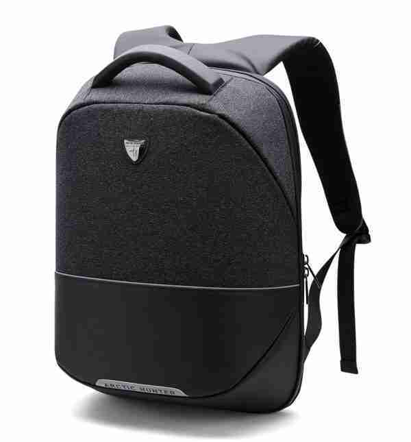 ARCTIC HUNTER τσάντα πλάτης B00216-BK, laptop, USB, αδιάβροχη, μαύρη