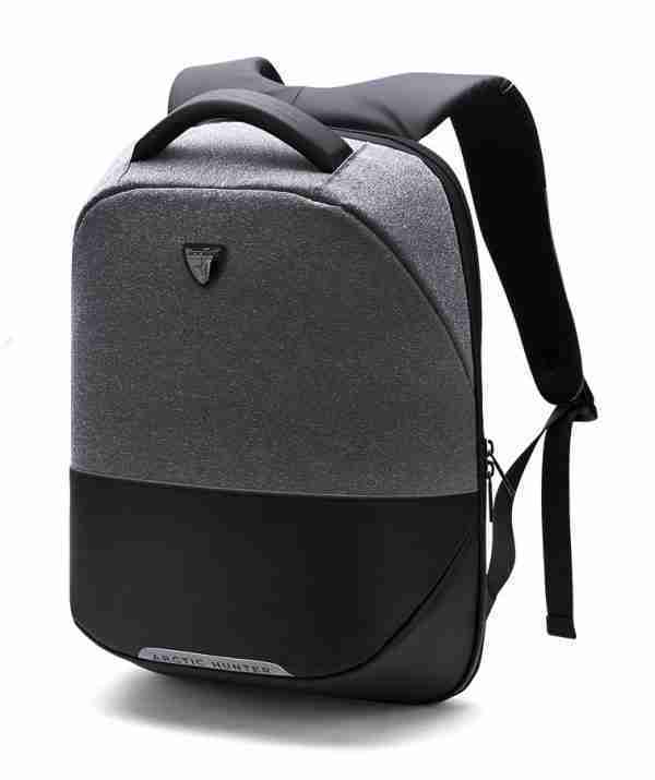 ARCTIC HUNTER τσάντα πλάτης B00216-DG, laptop, αδιάβροχη, σκούρο γκρί