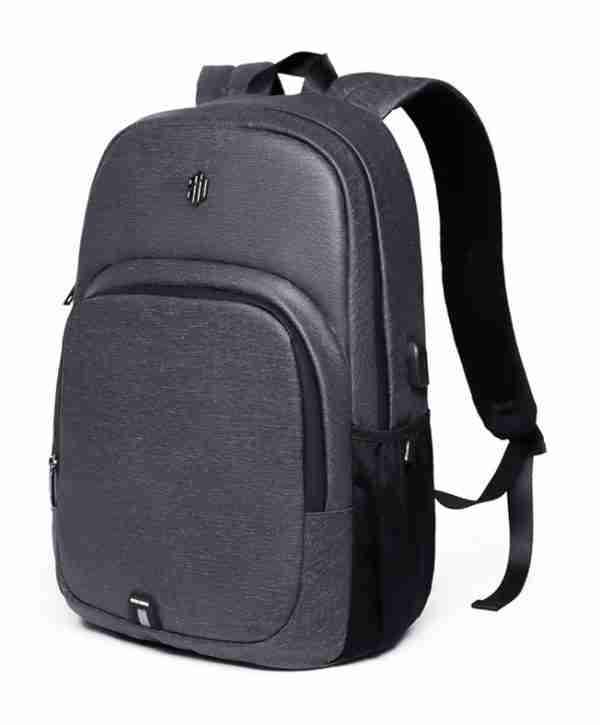 ARCTIC HUNTER τσάντα πλάτης B00249, laptop, USB, αδιάβροχη, σκούρο γκρι