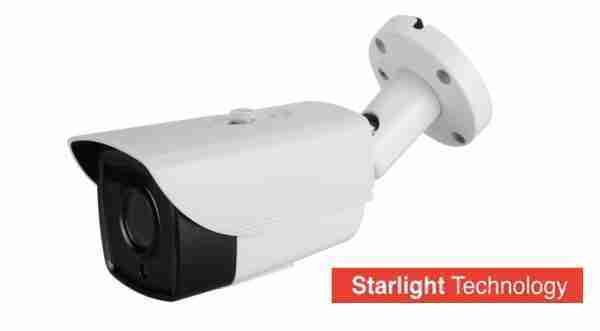 LONGSE Υβριδική Starlight Κάμερα 1080p, 3.6mm, 2.1MP, IR 60M, πλαστικό σώμα