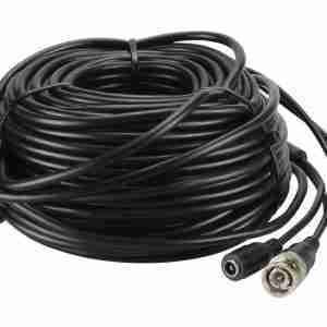 LONSGE Καλώδιο CCTV-CAB10, 3.5+3.5mm PVC Black, 10m
