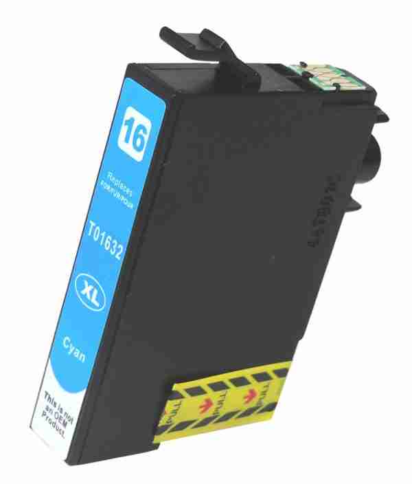 Συμβατό Inkjet για EPSON T01632, 12ml, Cyan