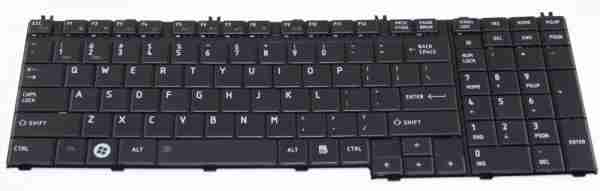 Πληκτρολόγιο για Toshiba Qosmio G50, US, Black