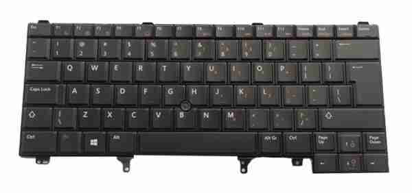 Πληκτρολόγιο για Dell E5420, E6220, E6230, E6420, Black