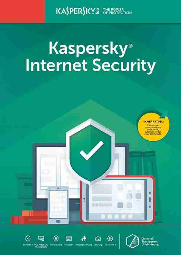 KASPERSKY Internet Security 2019, 3 Άδειες, 1 έτος, EU