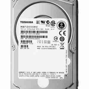 TOSHIBA used SAS HDD MBF2600RC 600GB, 6G, 10K, 2.5"