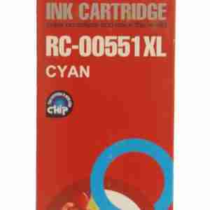Συμβατό InkJet για Canon CLI-551, 12ml, Cyan