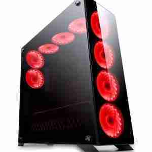 REDRAGON Gaming case GC801 Ironhide, Full Glass, 6x RGB fans