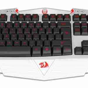 REDRAGON ενσύρματο Gaming πληκτρολόγιο K501W Asura, illuminated, άσπρο
