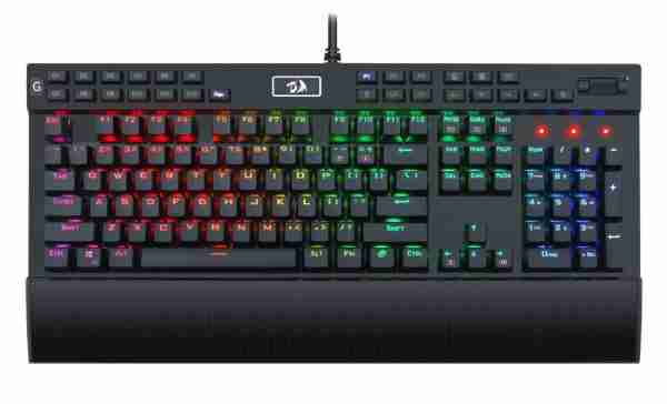 REDRAGON ενσύρματο μηχανικό πληκτρολόγιο K550 Yama, illuminated, μαύρο